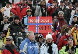 12.12.2008, Hochfilzen, Austria (AUT): Fans - IBU world cup biathlon, sprint men, Hochfilzen (AUT). www.nordicfocus.com. © Furtner/NordicFocus. Every downloaded picture is fee-liable.