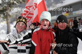 12.12.2008, Hochfilzen, Austria (AUT): young fans - IBU world cup biathlon, sprint men, Hochfilzen (AUT). www.nordicfocus.com. © Furtner/NordicFocus. Every downloaded picture is fee-liable.