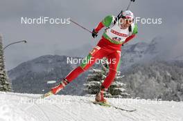 12.12.2008, Hochfilzen, Austria (AUT): Rustam Valiullin (BLR), Fischer, Rottefella, Alpina, Swix - IBU world cup biathlon, sprint men, Hochfilzen (AUT). www.nordicfocus.com. © Furtner/NordicFocus. Every downloaded picture is fee-liable.