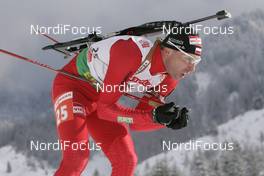 12.12.2008, Hochfilzen, Austria (AUT): Tomasz Sikora (POL), Fischer, Rottefella, Alpina, Swix  - IBU world cup biathlon, sprint men, Hochfilzen (AUT). www.nordicfocus.com. © Furtner/NordicFocus. Every downloaded picture is fee-liable.