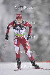 12.12.2008, Hochfilzen, Austria (AUT): Gerda Krumina (LAT), Atomic, Salomon, Swix - IBU world cup biathlon, sprint women, Hochfilzen (AUT). www.nordicfocus.com. © Furtner/NordicFocus. Every downloaded picture is fee-liable.