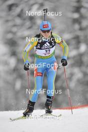 12.12.2008, Hochfilzen, Austria (AUT): Vita Semerenko (UKR), Fischer, Salomon, Swix - IBU world cup biathlon, sprint women, Hochfilzen (AUT). www.nordicfocus.com. © Furtner/NordicFocus. Every downloaded picture is fee-liable.