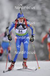 12.12.2008, Hochfilzen, Austria (AUT): Anna Carin Olofsson-Zidek (SWE), Madshus, Rottefella, Alpina, Leki, adidas - IBU world cup biathlon, sprint women, Hochfilzen (AUT). www.nordicfocus.com. © Furtner/NordicFocus. Every downloaded picture is fee-liable.