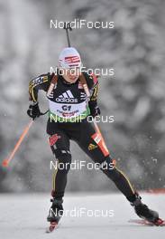 12.12.2008, Hochfilzen, Austria (AUT): Andrea Henkel (GER), Atomic, Exel, adidas, Toko - IBU world cup biathlon, sprint women, Hochfilzen (AUT). www.nordicfocus.com. © Furtner/NordicFocus. Every downloaded picture is fee-liable.