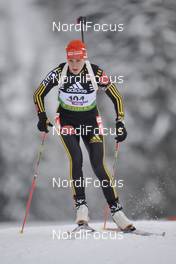 12.12.2008, Hochfilzen, Austria (AUT): Sabrina Buchholz (GER), Rossignol, Rottefella, Leki, adidas  - IBU world cup biathlon, sprint women, Hochfilzen (AUT). www.nordicfocus.com. © Furtner/NordicFocus. Every downloaded picture is fee-liable.