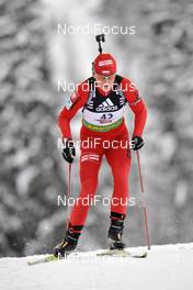 12.12.2008, Hochfilzen, Austria (AUT): Magdalena Gwizdon (POL), Fischer, Salomon, Swix - IBU world cup biathlon, sprint women, Hochfilzen (AUT). www.nordicfocus.com. © Furtner/NordicFocus. Every downloaded picture is fee-liable.