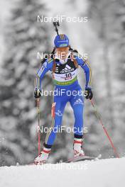 12.12.2008, Hochfilzen, Austria (AUT): Sofia Domeij (SWE), Atomic, Leki, adidas - IBU world cup biathlon, sprint women, Hochfilzen (AUT). www.nordicfocus.com. © Furtner/NordicFocus. Every downloaded picture is fee-liable.