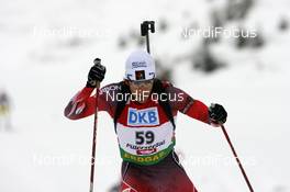 18.12.2008, Hochfilzen, Austria (AUT): Scott Perras (CAN), Swix - IBU world cup biathlon, individual men, Hochfilzen (AUT). www.nordicfocus.com. © Felgenhauer/NordicFocus. Every downloaded picture is fee-liable.