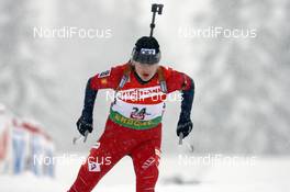 20.12.2008, Hochfilzen, Austria (AUT): Magda Rezlerova (CZE), Fischer  - IBU world cup biathlon, sprint women, Hochfilzen (AUT). www.nordicfocus.com. © Felgenhauer/NordicFocus. Every downloaded picture is fee-liable.
