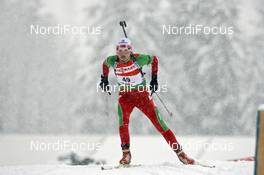 20.12.2008, Hochfilzen, Austria (AUT): Olga Kudrashova (BLR), Fischer, Rottefella  - IBU world cup biathlon, sprint women, Hochfilzen (AUT). www.nordicfocus.com. © Felgenhauer/NordicFocus. Every downloaded picture is fee-liable.