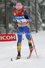 02.01.08, Nove Mesto, Czech Republic (CZE): Lada Nesterenko (UKR)  - FIS world cup cross-country, tour de ski, 10 km women, Nove Mesto (CZE). www.nordicfocus.com. c Hemmersbach/NordicFocus. Every downloaded picture is fee-liable.