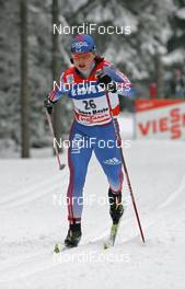 02.01.08, Nove Mesto, Czech Republic (CZE): Julia Ivanova (RUS)  - FIS world cup cross-country, tour de ski, 10 km women, Nove Mesto (CZE). www.nordicfocus.com. c Hemmersbach/NordicFocus. Every downloaded picture is fee-liable.
