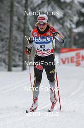 02.01.08, Nove Mesto, Czech Republic (CZE): Claudia Nystad (GER)  - FIS world cup cross-country, tour de ski, 10 km women, Nove Mesto (CZE). www.nordicfocus.com. c Hemmersbach/NordicFocus. Every downloaded picture is fee-liable.