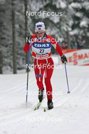 02.01.08, Nove Mesto, Czech Republic (CZE): Therese Johaug (NOR)  - FIS world cup cross-country, tour de ski, 10 km women, Nove Mesto (CZE). www.nordicfocus.com. c Hemmersbach/NordicFocus. Every downloaded picture is fee-liable.