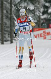 02.01.08, Nove Mesto, Czech Republic (CZE): Anna Hansson (SWE)  - FIS world cup cross-country, tour de ski, 10 km women, Nove Mesto (CZE). www.nordicfocus.com. c Hemmersbach/NordicFocus. Every downloaded picture is fee-liable.