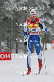 02.01.08, Nove Mesto, Czech Republic (CZE): Ville Nousiainen (FIN)  - FIS world cup cross-country, tour de ski, 15 km men, Nove Mesto (CZE). www.nordicfocus.com. c Hemmersbach/NordicFocus. Every downloaded picture is fee-liable.