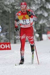 02.01.08, Nove Mesto, Czech Republic (CZE): Dario Cologna (SUI)  - FIS world cup cross-country, tour de ski, 15 km men, Nove Mesto (CZE). www.nordicfocus.com. c Hemmersbach/NordicFocus. Every downloaded picture is fee-liable.