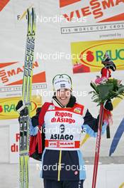 04.01.08, Asiago, Italy (ITA): Charlotte Kalla (SWE), winner - FIS world cup cross-country, tour de ski, individual sprint, Asiago (ITA). www.nordicfocus.com. c Hemmersbach/NordicFocus. Every downloaded picture is fee-liable.