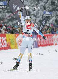 04.01.08, Asiago, Italy (ITA): Charlotte Kalla (SWE), winner - FIS world cup cross-country, tour de ski, individual sprint, Asiago (ITA). www.nordicfocus.com. c Hemmersbach/NordicFocus. Every downloaded picture is fee-liable.