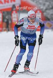 04.01.08, Asiago, Italy (ITA): Nikolay Morilov (RUS)  - FIS world cup cross-country, tour de ski, individual sprint, Asiago (ITA). www.nordicfocus.com. c Hemmersbach/NordicFocus. Every downloaded picture is fee-liable.
