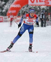 04.01.08, Asiago, Italy (ITA): Natalia Korosteleva (RUS)  - FIS world cup cross-country, tour de ski, individual sprint, Asiago (ITA). www.nordicfocus.com. c Hemmersbach/NordicFocus. Every downloaded picture is fee-liable.