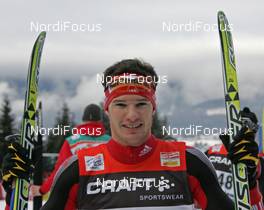 06.01.08, Val di Fiemme, Italy (ITA): Dario Cologna (SUI)  - FIS world cup cross-country, tour de ski, final climb men, Val di Fiemme (ITA). www.nordicfocus.com. c Hemmersbach/NordicFocus. Every downloaded picture is fee-liable.