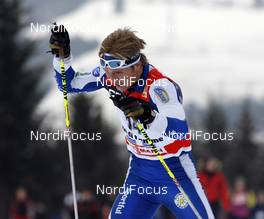 06.01.08, Val di Fiemme, Italy (ITA): Ville Nousiainen (FIN)  - FIS world cup cross-country, tour de ski, final climb men, Val di Fiemme (ITA). www.nordicfocus.com. c Felgenhauer/NordicFocus. Every downloaded picture is fee-liable.