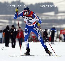 06.01.08, Val di Fiemme, Italy (ITA): Valerio Checchi (ITA)  - FIS world cup cross-country, tour de ski, final climb men, Val di Fiemme (ITA). www.nordicfocus.com. c Felgenhauer/NordicFocus. Every downloaded picture is fee-liable.