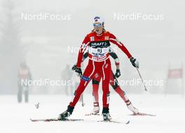 06.01.08, Val di Fiemme, Italy (ITA): Kristin Stoermer Steira (NOR)  - FIS world cup cross-country, tour de ski, final climb women, Val di Fiemme (ITA). www.nordicfocus.com. c Felgenhauer/NordicFocus. Every downloaded picture is fee-liable.