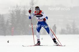 06.01.08, Val di Fiemme, Italy (ITA): Pirjo Muranen (FIN)   - FIS world cup cross-country, tour de ski, final climb women, Val di Fiemme (ITA). www.nordicfocus.com. c Felgenhauer/NordicFocus. Every downloaded picture is fee-liable.