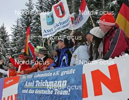 06.01.08, Val di Fiemme, Italy (ITA): feature, German Fans - FIS world cup cross-country, tour de ski, final climb women, Val di Fiemme (ITA). www.nordicfocus.com. c Hemmersbach/NordicFocus. Every downloaded picture is fee-liable.