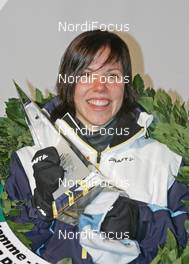 06.01.08, Val di Fiemme, Italy (ITA): Charlotte Kalla (SWE), winner of the Tour de Ski - FIS world cup cross-country, tour de ski, final climb women, Val di Fiemme (ITA). www.nordicfocus.com. c Hemmersbach/NordicFocus. Every downloaded picture is fee-liable.