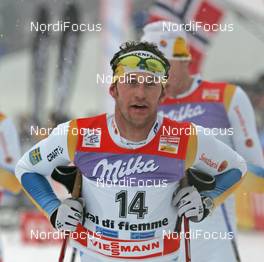 05.01.08, Val di Fiemme, Italy (ITA): Anders Soedergren (SWE)  - FIS world cup cross-country, tour de ski, mass men, Val di Fiemme (ITA). www.nordicfocus.com. c Hemmersbach/NordicFocus. Every downloaded picture is fee-liable.