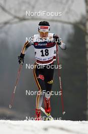 09.02.2008, Otepaeae, Estland (EST): Manuela Henkel (GER)  - FIS world cup cross-country, 10km women, Otepaeae (EST). www.nordicfocus.com. c Felgenhauer/NordicFocus. Every downloaded picture is fee-liable.