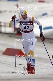 10.02.2008, Otepaeae, Estland (EST): Fredrik Oestberg (SWE)  - FIS world cup cross-country, individual sprint, Otepaeae (EST). www.nordicfocus.com. c Felgenhauer/NordicFocus. Every downloaded picture is fee-liable.