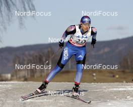 16.02.2008, Liberec, Czech Republic (CZE): Natalia Korosteleva (RUS)  - FIS world cup cross-country, 10km women, Liberec (CZE). www.nordicfocus.com. c Felgenhauer/NordicFocus. Every downloaded picture is fee-liable.