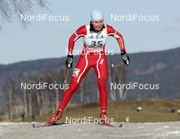 16.02.2008, Liberec, Czech Republic (CZE): Justyna Kowalczyk (POL)  - FIS world cup cross-country, 10km women, Liberec (CZE). www.nordicfocus.com. c Felgenhauer/NordicFocus. Every downloaded picture is fee-liable.