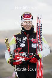 16.02.2008, Liberec, Czech Republic (CZE): Claudia Kuenzel-Nystad (GER)  - FIS world cup cross-country, 10km women, Liberec (CZE). www.nordicfocus.com. c Felgenhauer/NordicFocus. Every downloaded picture is fee-liable.