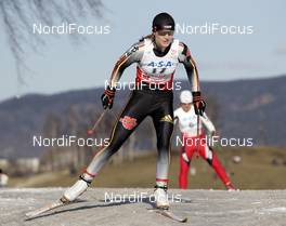 16.02.2008, Liberec, Czech Republic (CZE): Katrin Zeller (GER)  - FIS world cup cross-country, 10km women, Liberec (CZE). www.nordicfocus.com. c Felgenhauer/NordicFocus. Every downloaded picture is fee-liable.