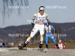 16.02.2008, Liberec, Czech Republic (CZE): Charlotte Kalla (SWE)  - FIS world cup cross-country, 10km women, Liberec (CZE). www.nordicfocus.com. c Felgenhauer/NordicFocus. Every downloaded picture is fee-liable.