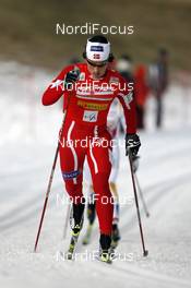 17.02.2008, Liberec, Czech Republic (CZE): Marit Bjoergen (NOR)  - FIS world cup cross-country,team sprint, Liberec (CZE). www.nordicfocus.com. c Felgenhauer/NordicFocus. Every downloaded picture is fee-liable.