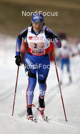 17.02.2008, Liberec, Czech Republic (CZE): Natalia Korosteleva (RUS)  - FIS world cup cross-country,team sprint, Liberec (CZE). www.nordicfocus.com. c Felgenhauer/NordicFocus. Every downloaded picture is fee-liable.