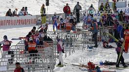 17.02.2008, Liberec, Czech Republic (CZE): service area - FIS world cup cross-country,team sprint, Liberec (CZE). www.nordicfocus.com. c Felgenhauer/NordicFocus. Every downloaded picture is fee-liable.