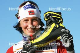 23.02.2008, Falun, Sweden (SWE): Marit Bjoergen (NOR) - FIS world cup cross-country, pursuit women, Falun (SWE). www.nordicfocus.com. c Manzoni/NordicFocus. Every downloaded picture is fee-liable.