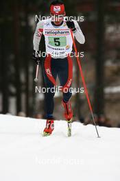 24.02.2008, Falun, Sweden (SWE): Lukas Bauer (CZE) - FIS world cup cross-country, relay men, Falun (SWE). www.nordicfocus.com. c Manzoni/NordicFocus. Every downloaded picture is fee-liable.