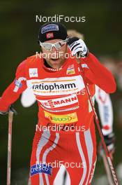 24.02.2008, Falun, Sweden (SWE): Odd-Bjoern Hjelmeset (NOR) - FIS world cup cross-country, relay men, Falun (SWE). www.nordicfocus.com. c Manzoni/NordicFocus. Every downloaded picture is fee-liable.