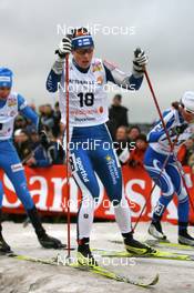 27.02.2008, Stockholm, Sweden (SWE): Kirsi Peraelae (FIN) - FIS world cup cross-country, individual sprint, Stockholm (SWE). www.nordicfocus.com. c Manzoni/NordicFocus. Every downloaded picture is fee-liable.