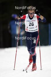 02.03.2008, Lahti, Finland (FIN): Leif-Orin Zimmermann (USA) - FIS world cup cross-country, 15km men, Lahti (FIN). www.nordicfocus.com. c Furtner/NordicFocus. Every downloaded picture is fee-liable.