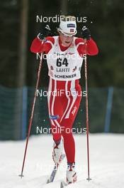 02.03.2008, Lahti, Finland (FIN): Simen Oestensen (NOR) - FIS world cup cross-country, 15km men, Lahti (FIN). www.nordicfocus.com. c Furtner/NordicFocus. Every downloaded picture is fee-liable.