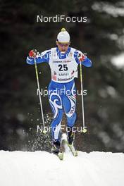 02.03.2008, Lahti, Finland (FIN): Fulvio Scola (ITA) - FIS world cup cross-country, 15km men, Lahti (FIN). www.nordicfocus.com. c Furtner/NordicFocus. Every downloaded picture is fee-liable.